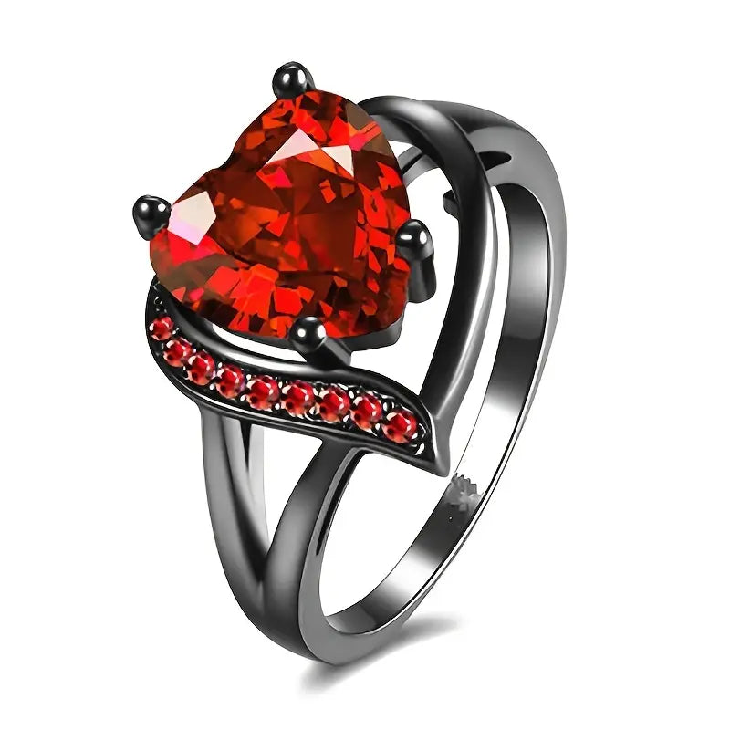 Calindra Rosethorne Ring | Sort Finish