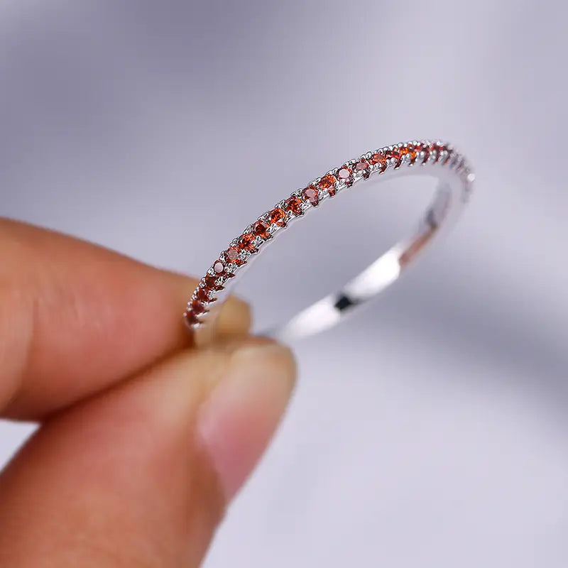 Soraya Rubelis Ring | Hvidguld