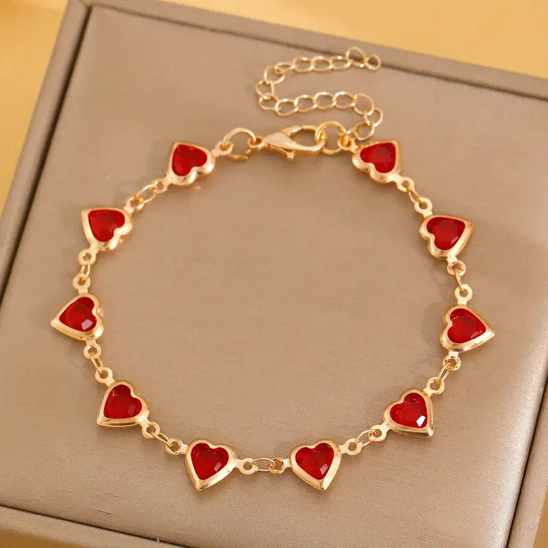 Ophelyra Garnetelle Armbånd | Guld