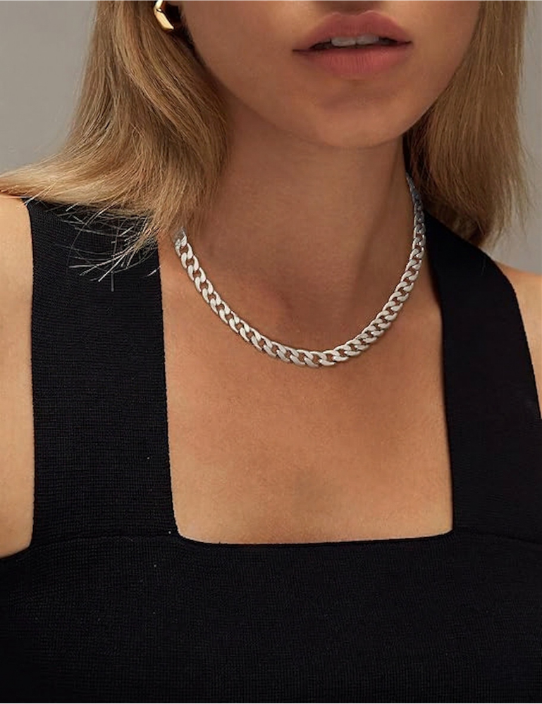 Chunky Cuban Link Halskæde | Guld