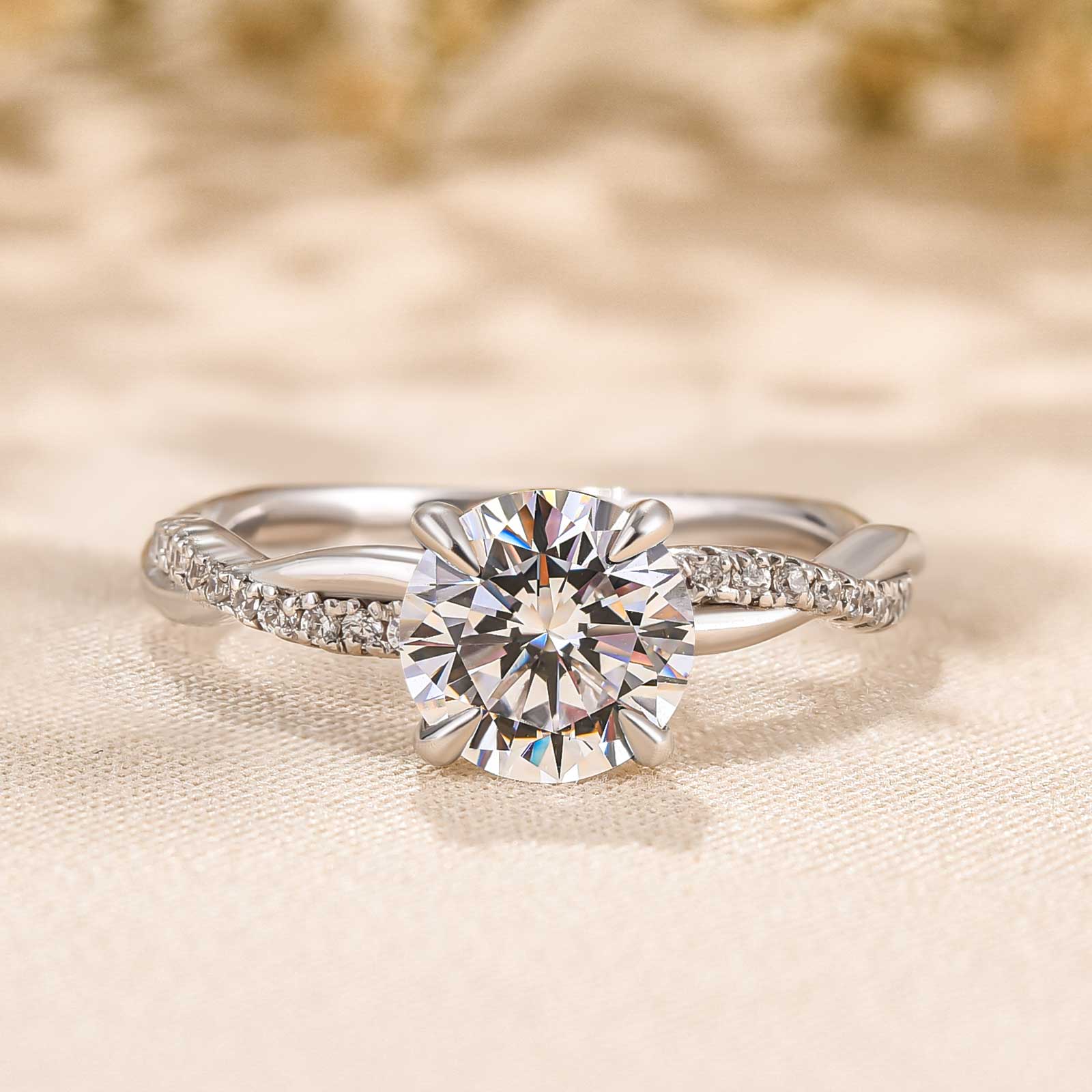 Le Jane Ring | Hvidguld