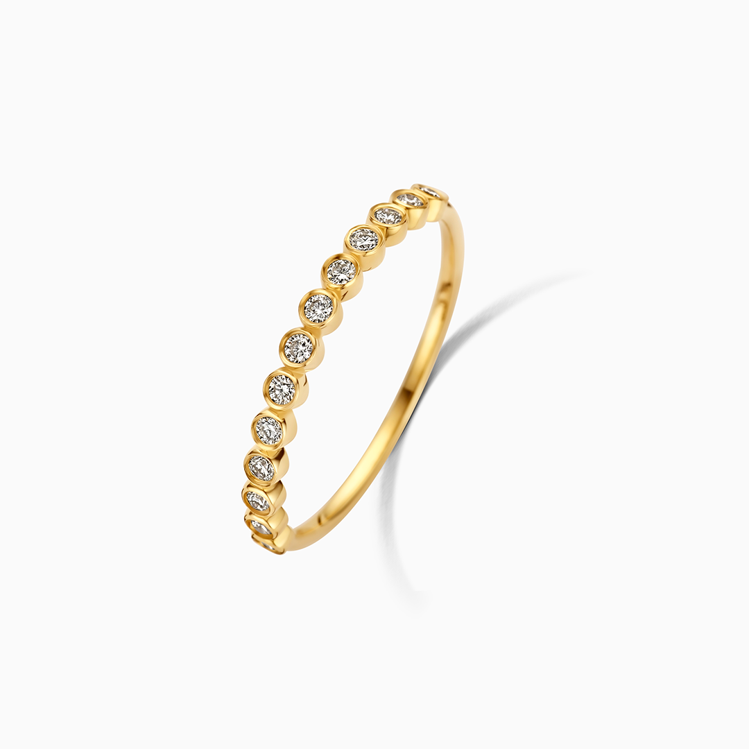Boble Ring | Guld