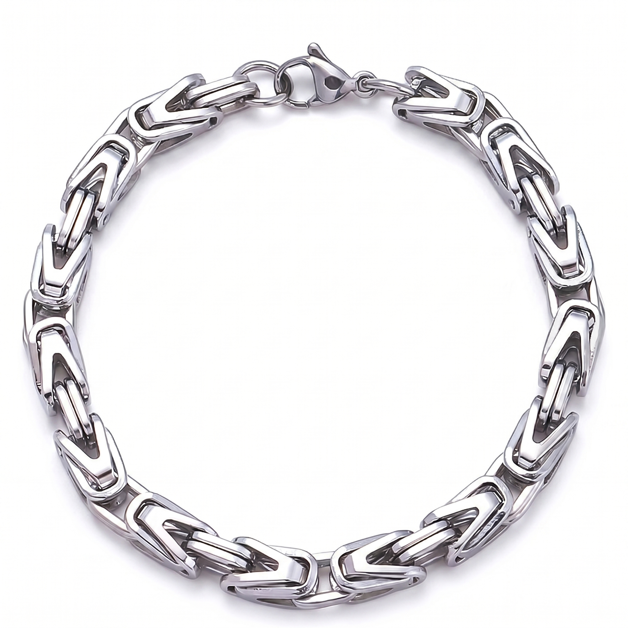 Lucian Crown Link Armbånd | Guld