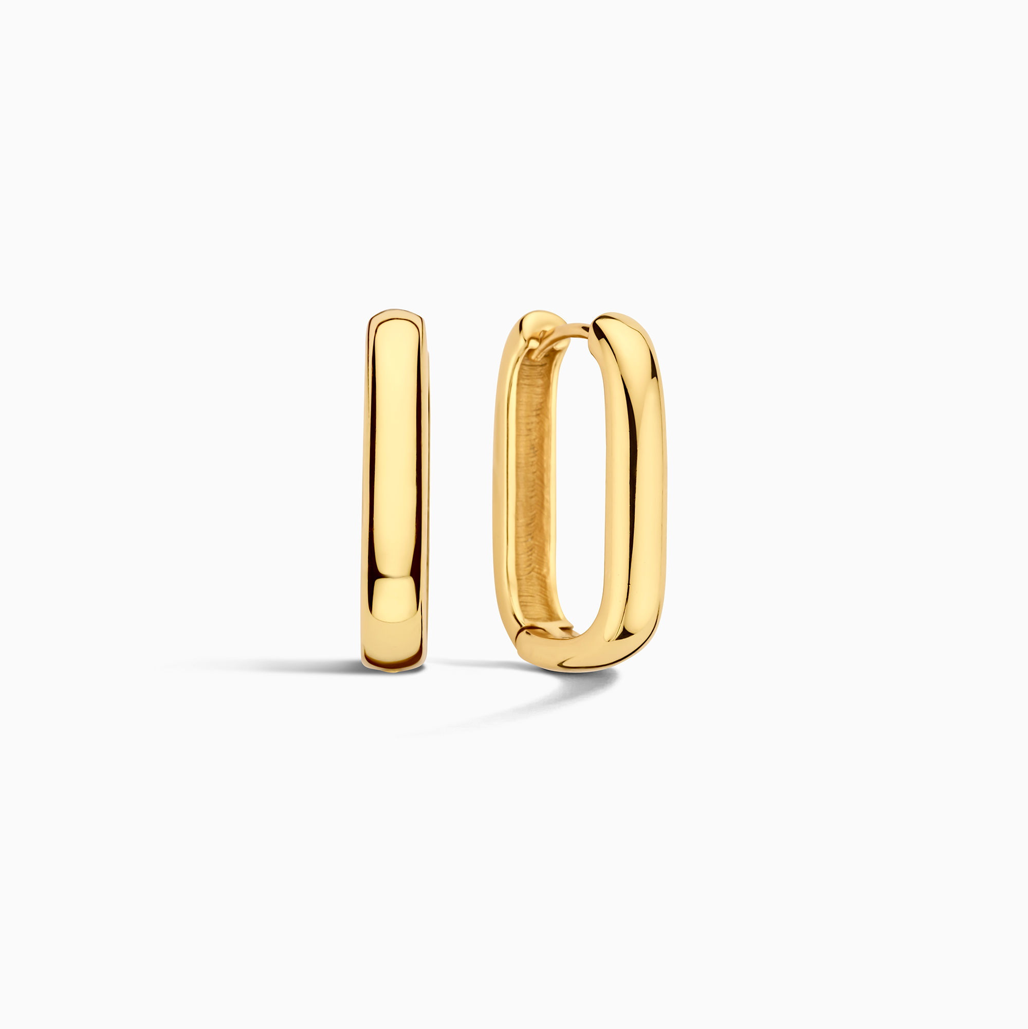 Ikon Hoop Øreringe | Guld