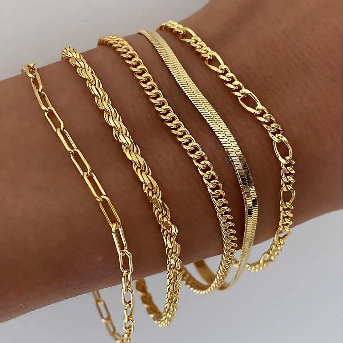 Ellis Renner Armbåndsæt | Guld