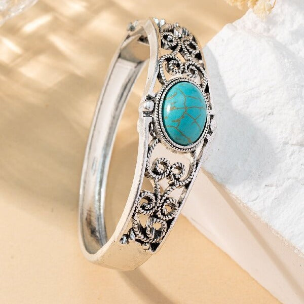 Alouette Vintage Crest Armbånd | Hvidguld