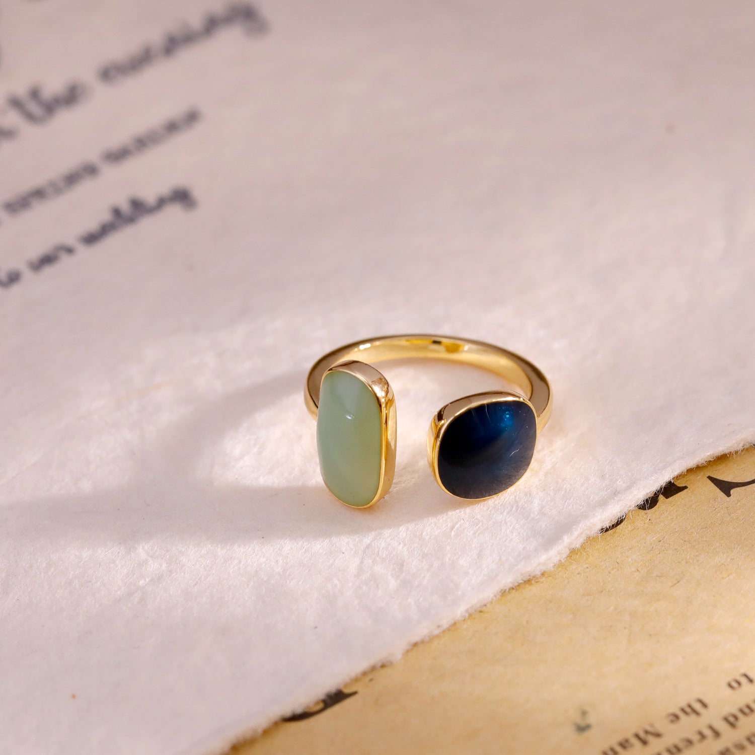 Kaelis Duo Wrap Ring | Guld