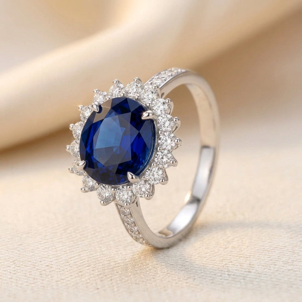 Vionne Saphirae Ring | Guld