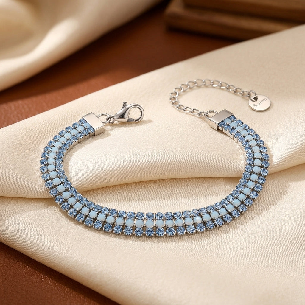 Signature Shine Armbånd | Hvidguld