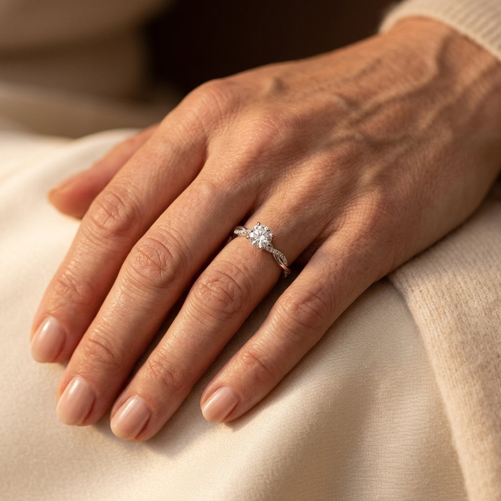 Le Jane Ring | Hvidguld