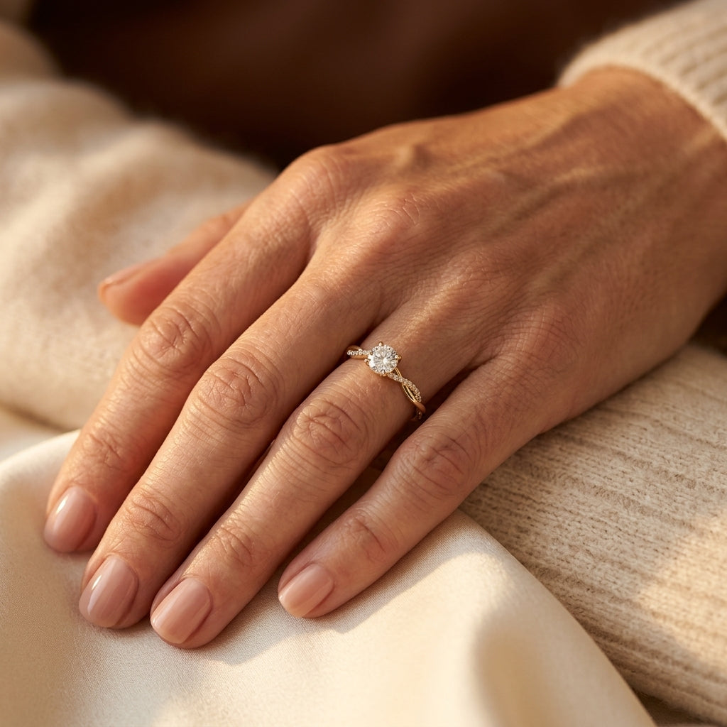 Le Jane Ring | Hvidguld