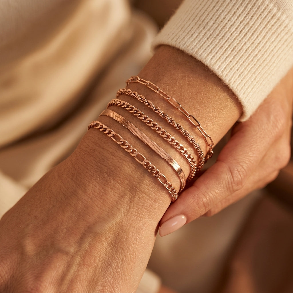 Ellis Renner Armbåndsæt | Guld