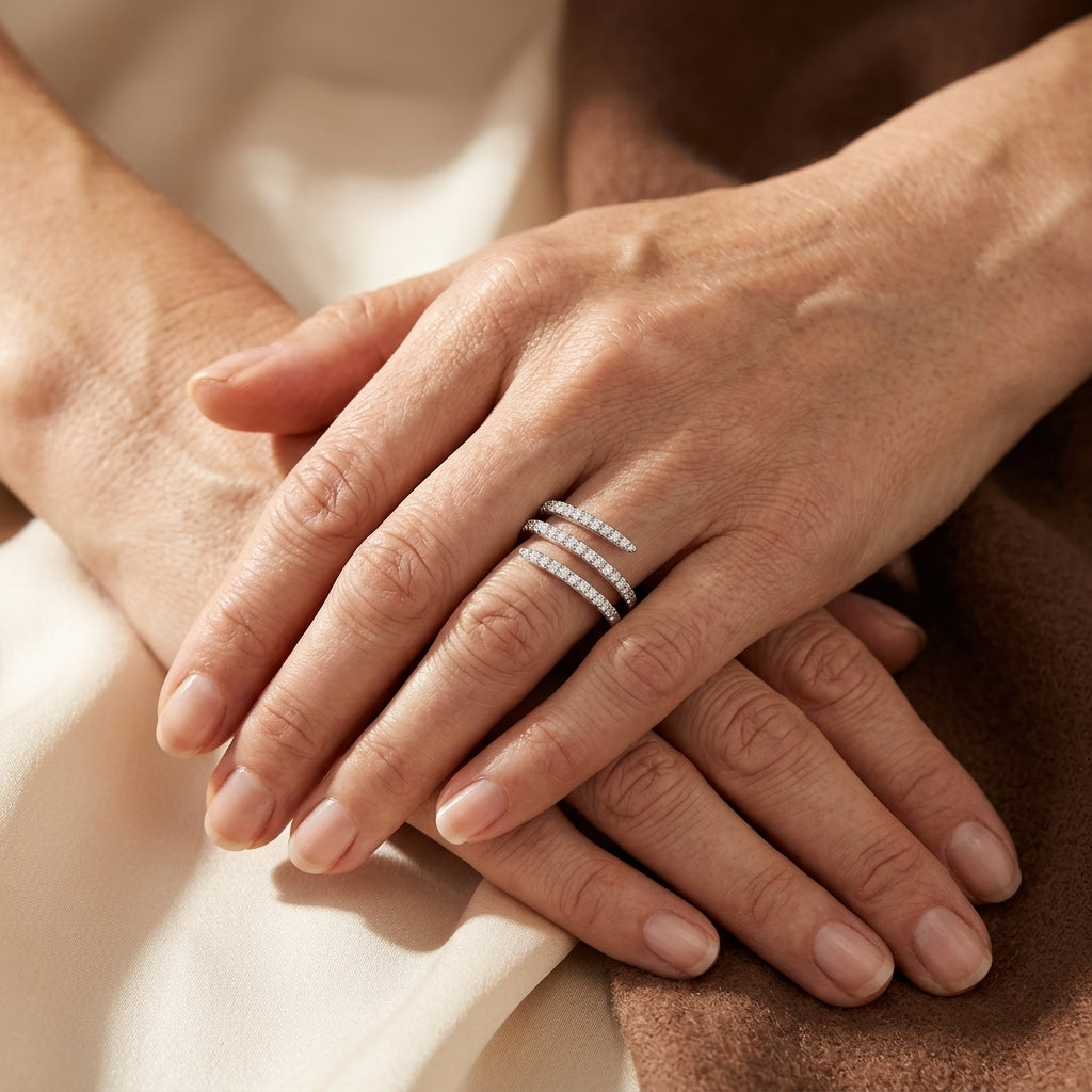 Mariavittoria Sassetti Ring | Hvidguld