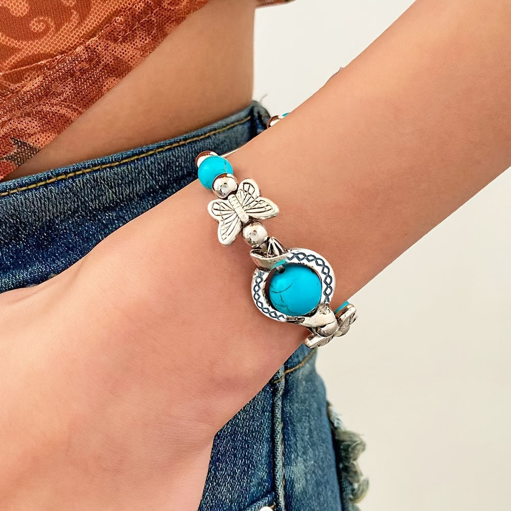 Oasis Butterfly Drift Armbånd | Hvidguld