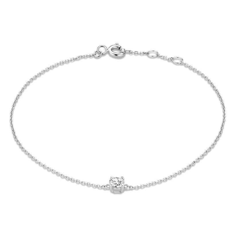 Cléa Moissanite Stenarmbånd | Guld