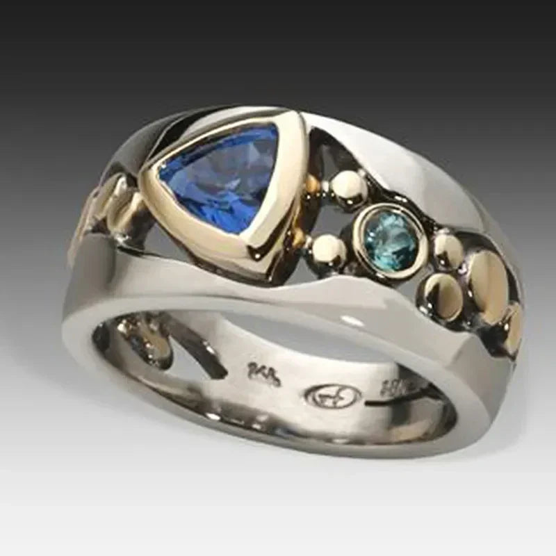 Antik Is Gem Ring | Hvidguld