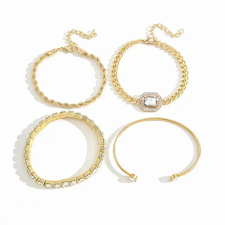 Domitia Calvina Armbåndsæt | Guld