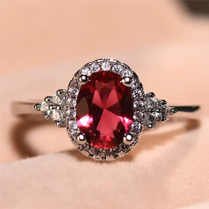 Kirelle Emberlain Ring | Hvidguld
