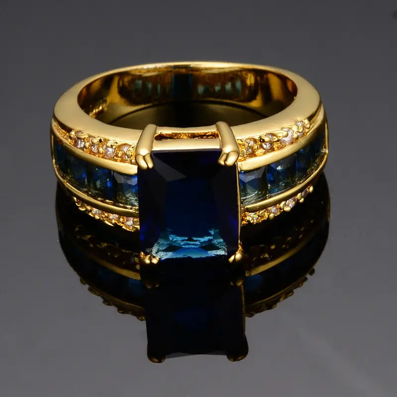 Kassira Bluemont Ring | Guld