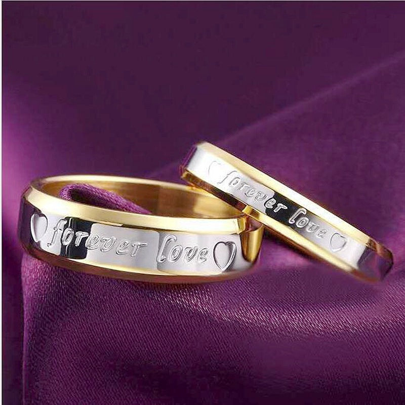 Evig Kærlighed Par Ring | Guld