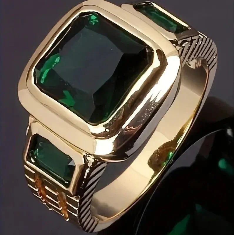 Emeric Valestone Ring | Guld
