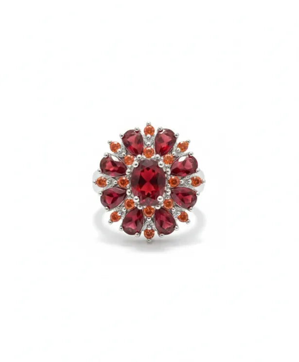Scarlet Petal Ring | Guld