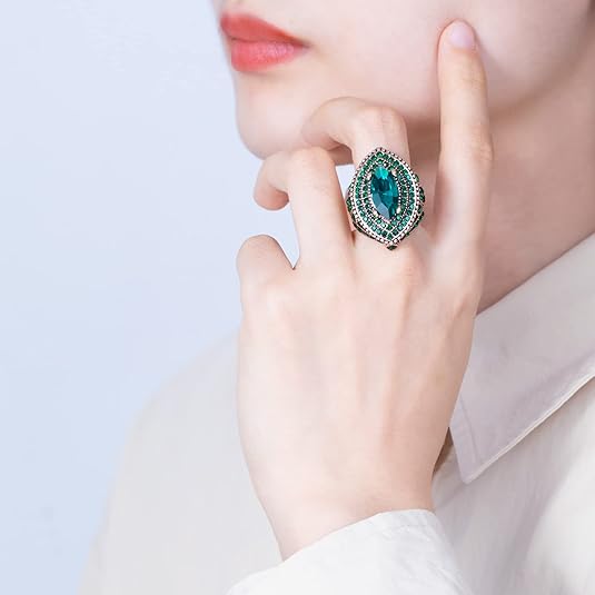 Emerald Regent Ring | Guld