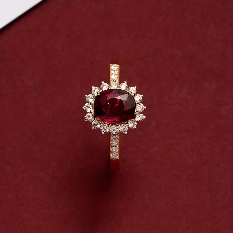 Kejserinde Rød Ring | Guld