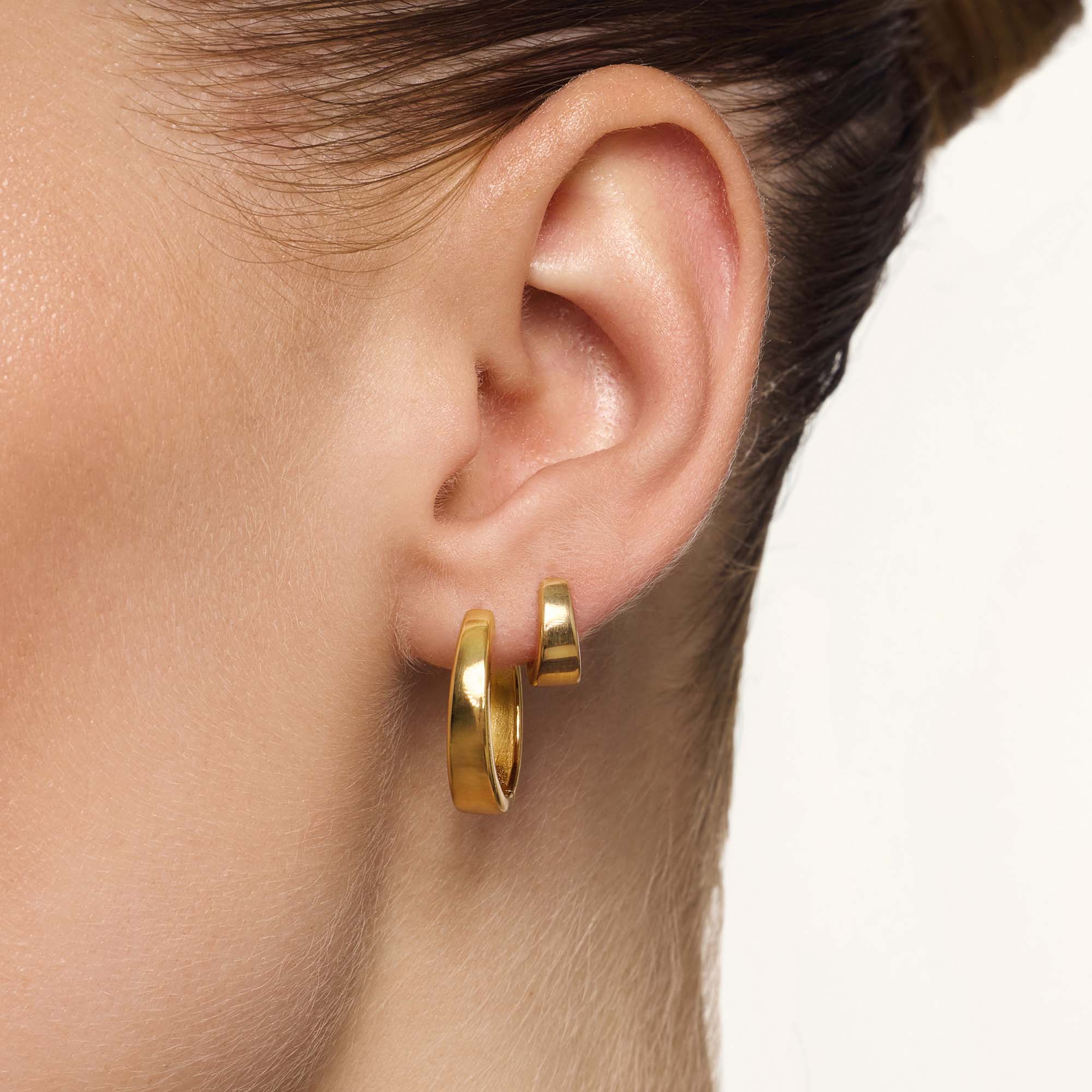 Gia Hoops | Guld