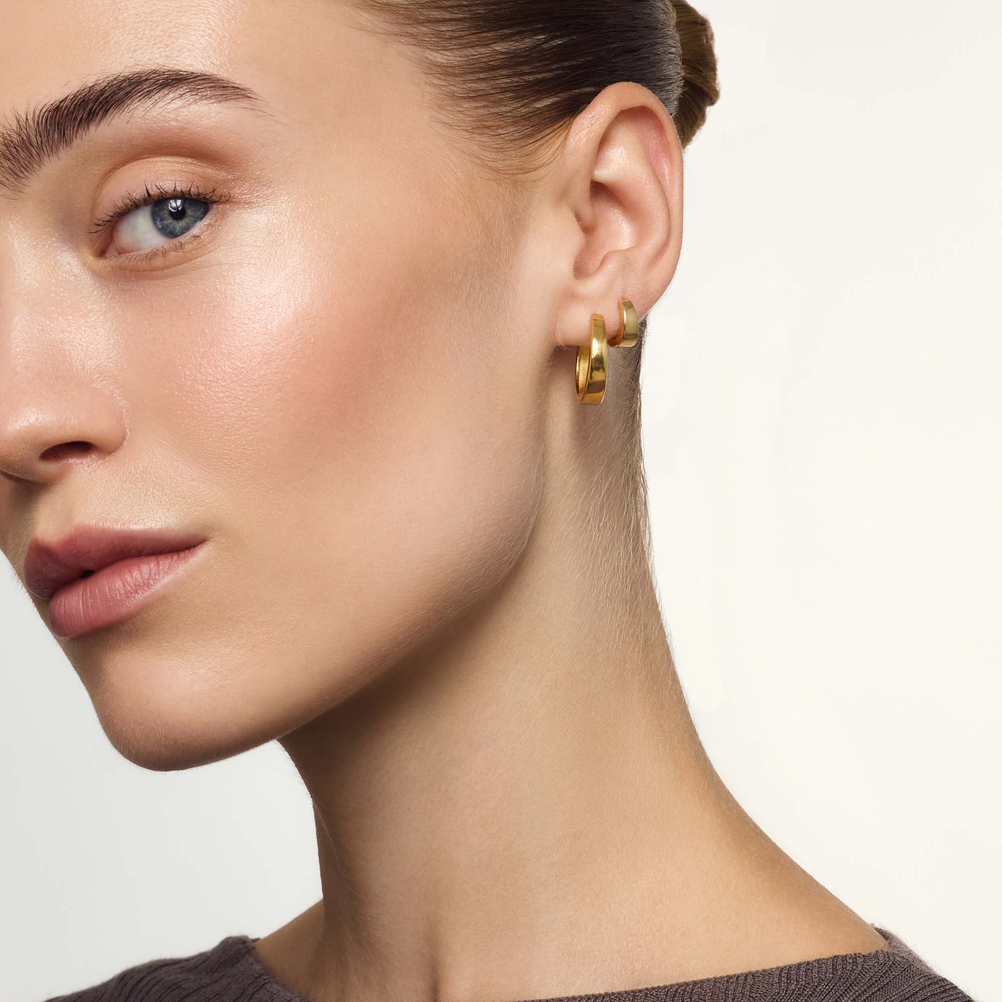 Gia Hoops | Guld