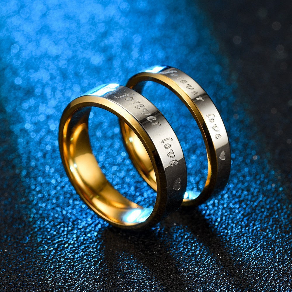 Evig Kærlighed Par Ring | Guld