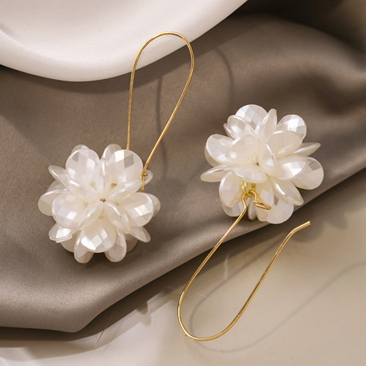 Pure Blossom Øreringe | Guld