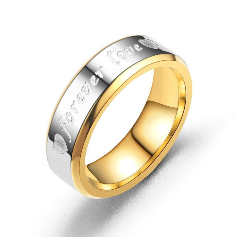 Evig Kærlighed Par Ring | Guld