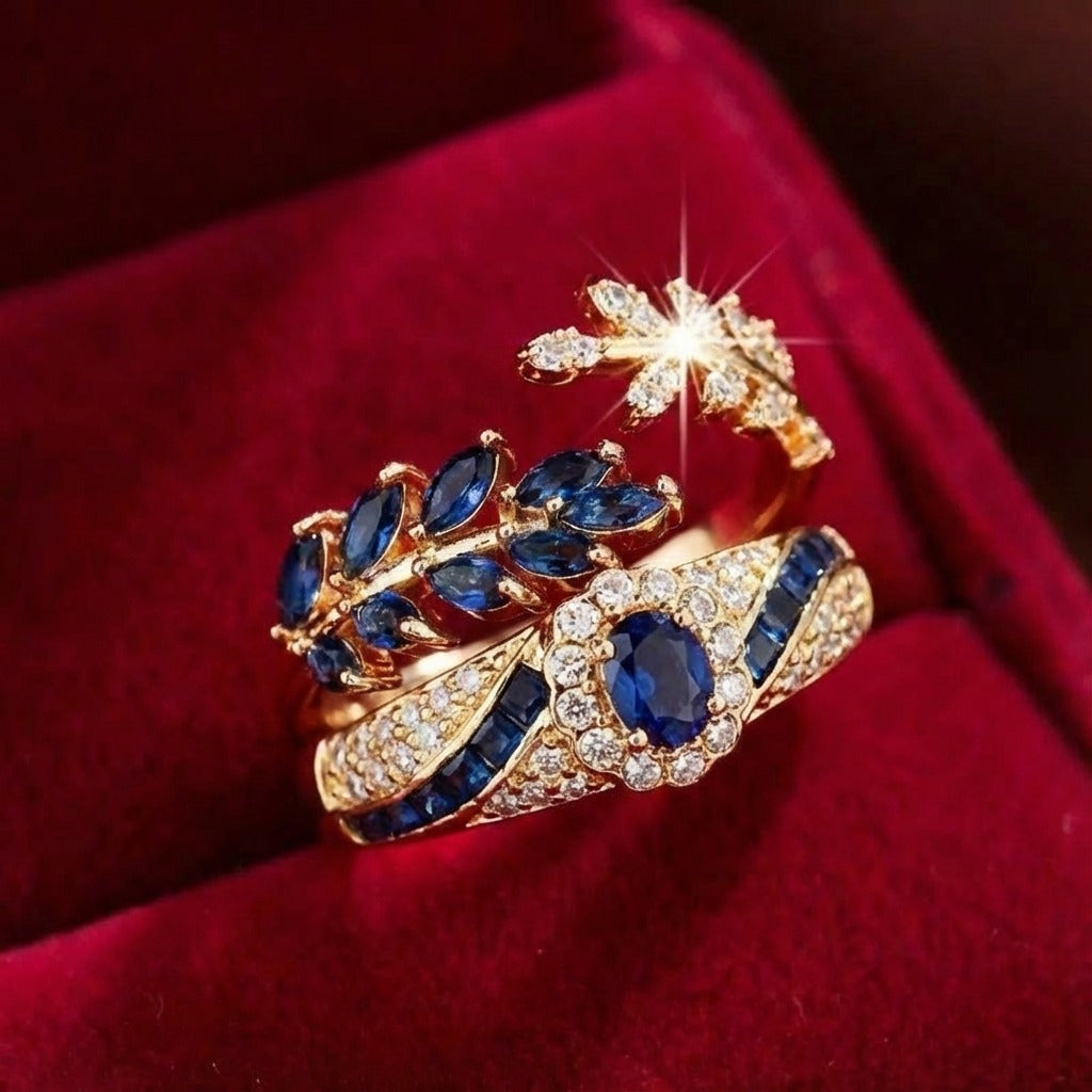 Avelisse Moraziel ring sæt | Guld