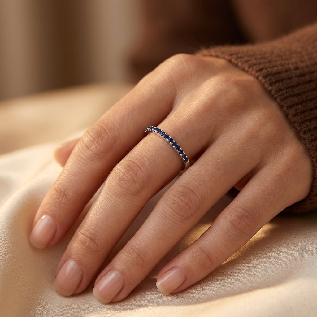 Soraya Azurith Ring | Hvidguld