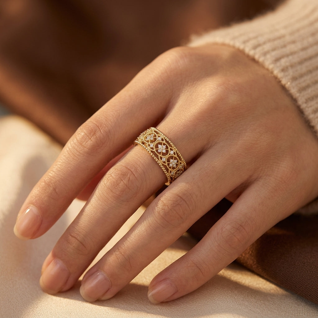 Catarina Lumielle Ring | Guld