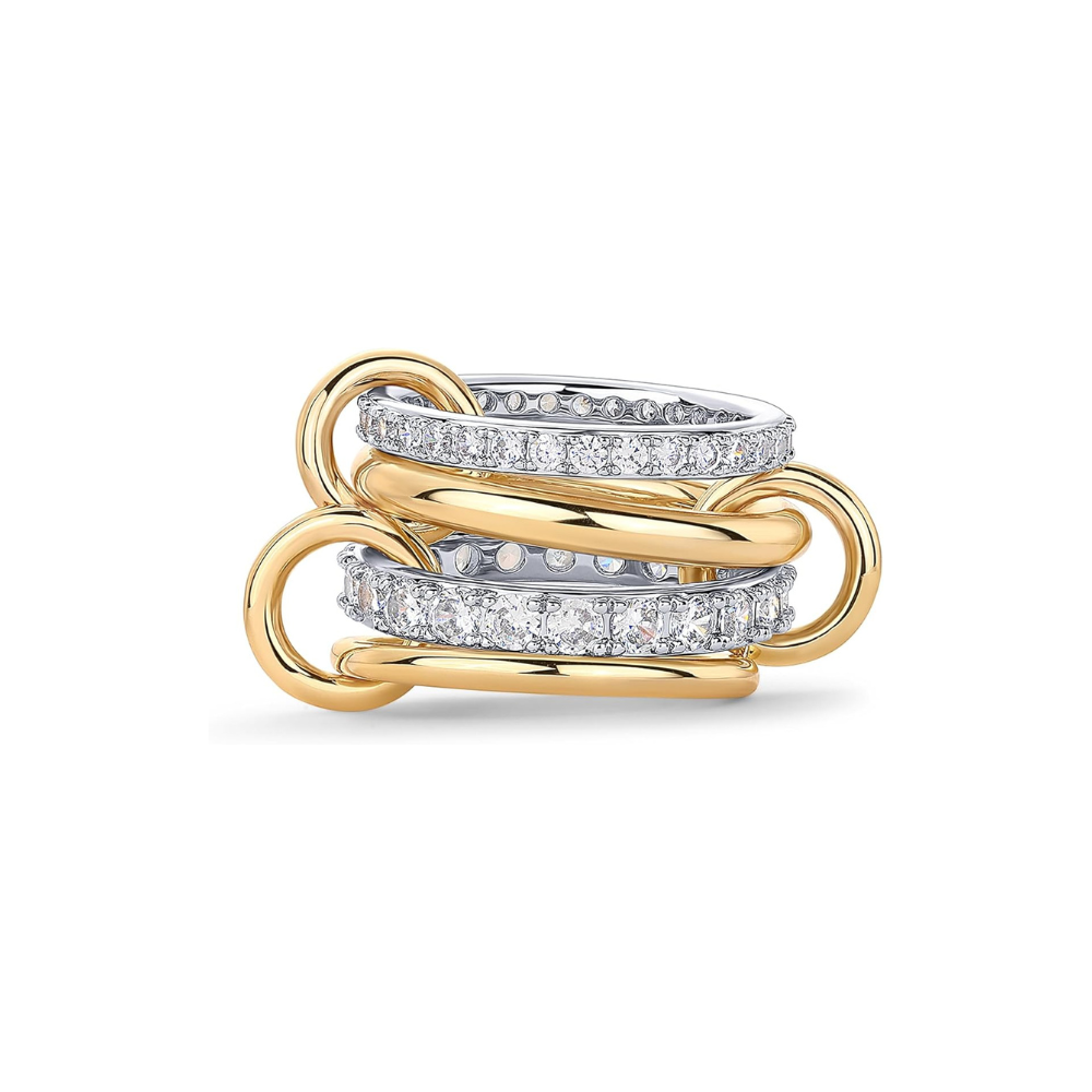 Interlock Stapleringe | Guld